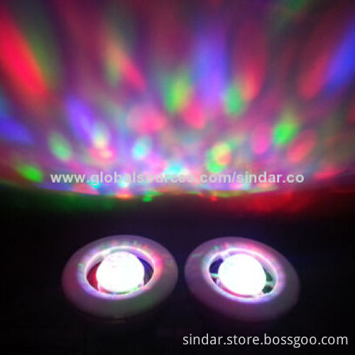 LED Melody wireless RGB led lamp bluetooth speaker with CE and RoHs